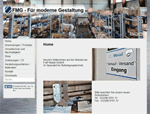 Tablet Screenshot of frapmetall.com